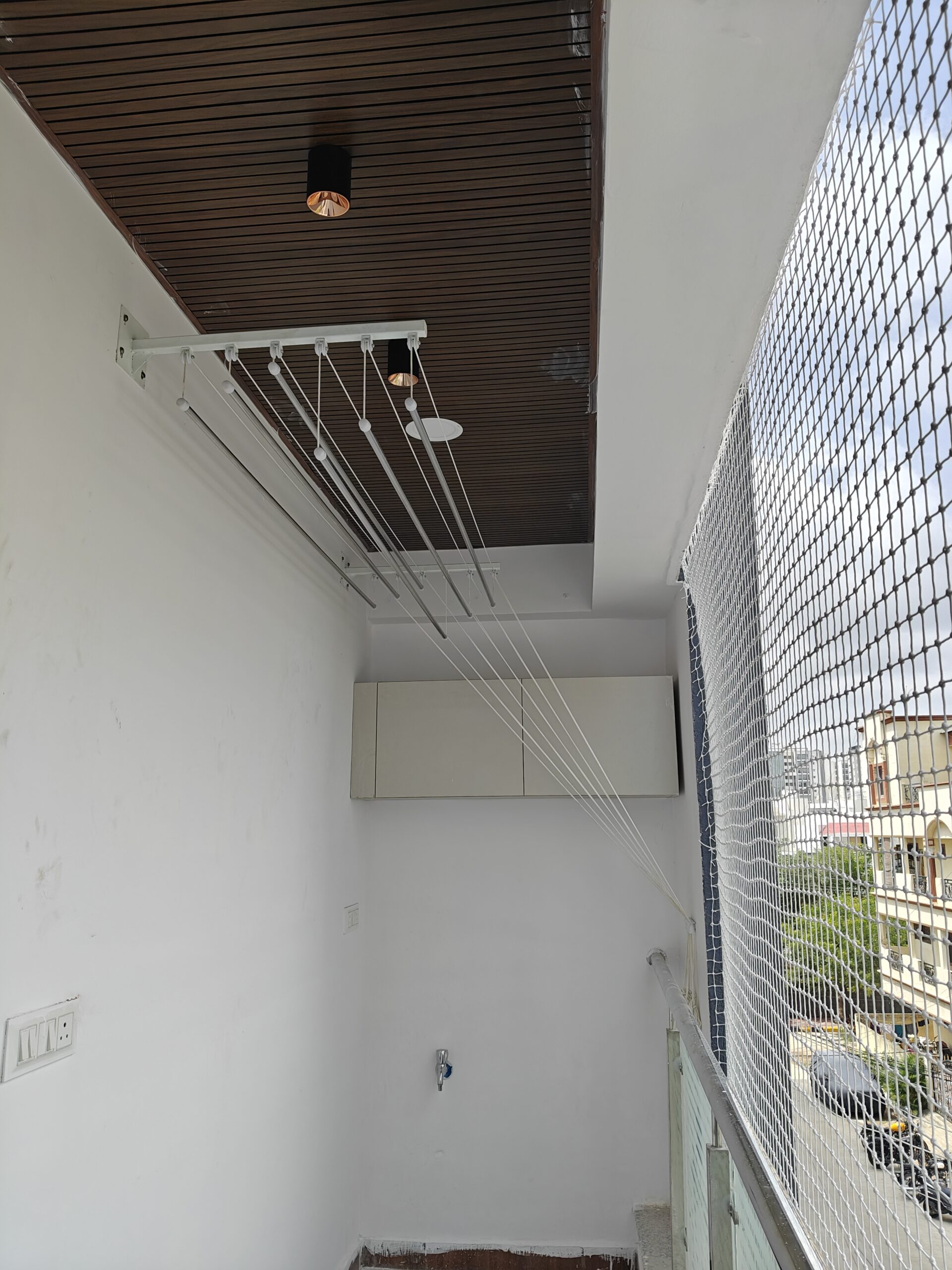 Villa cloth hanger installation service in Chennai