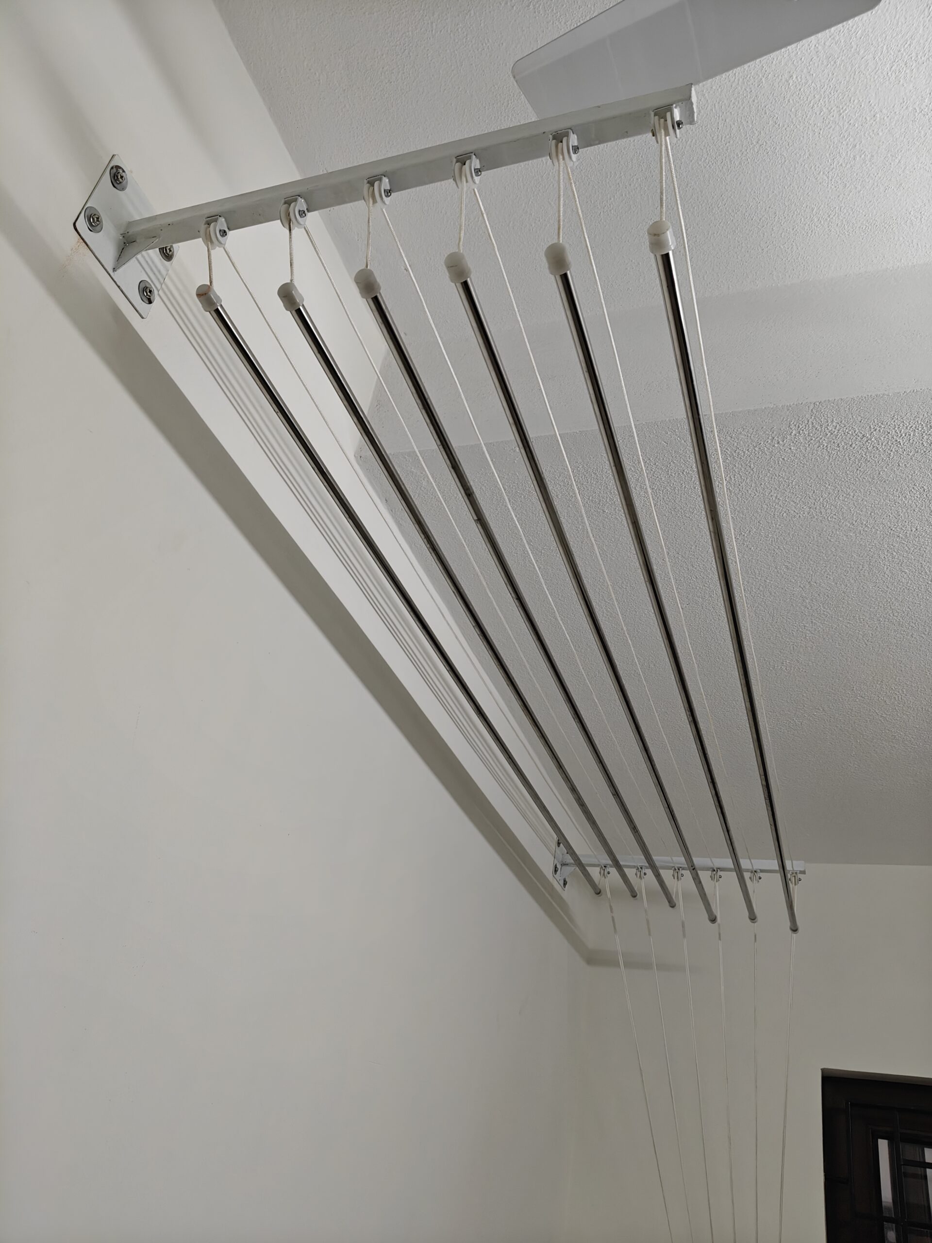 Wall-mounted cloth hangers installation in Chennai