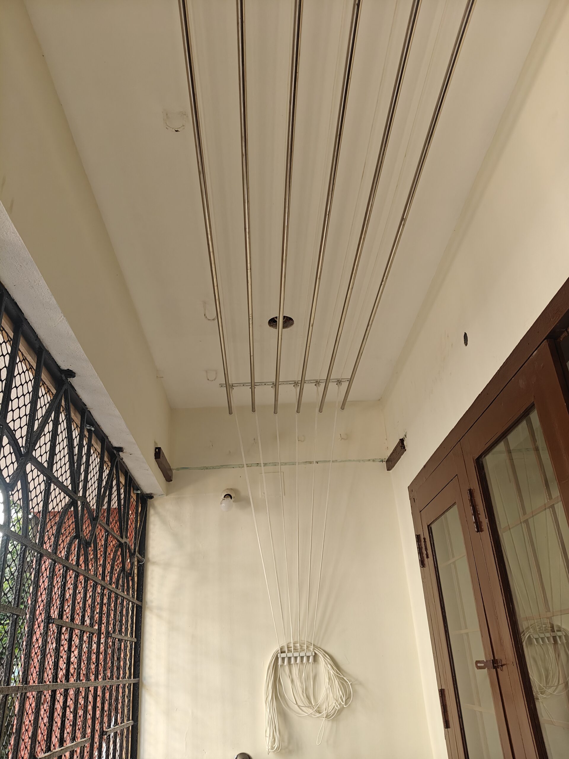 Villa cloth hanger installation in Chennai