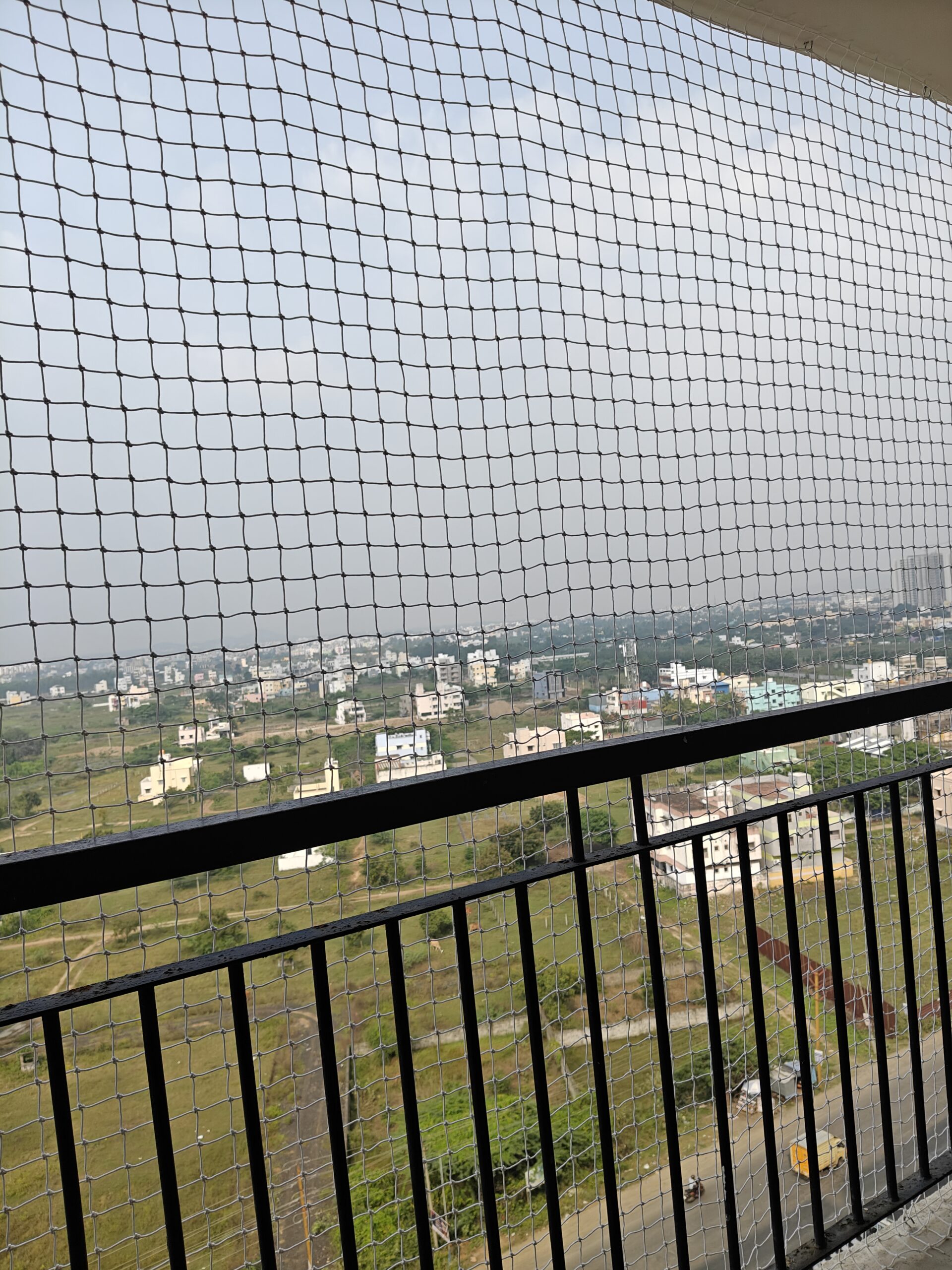 Safety nets installation in Chennai apartment