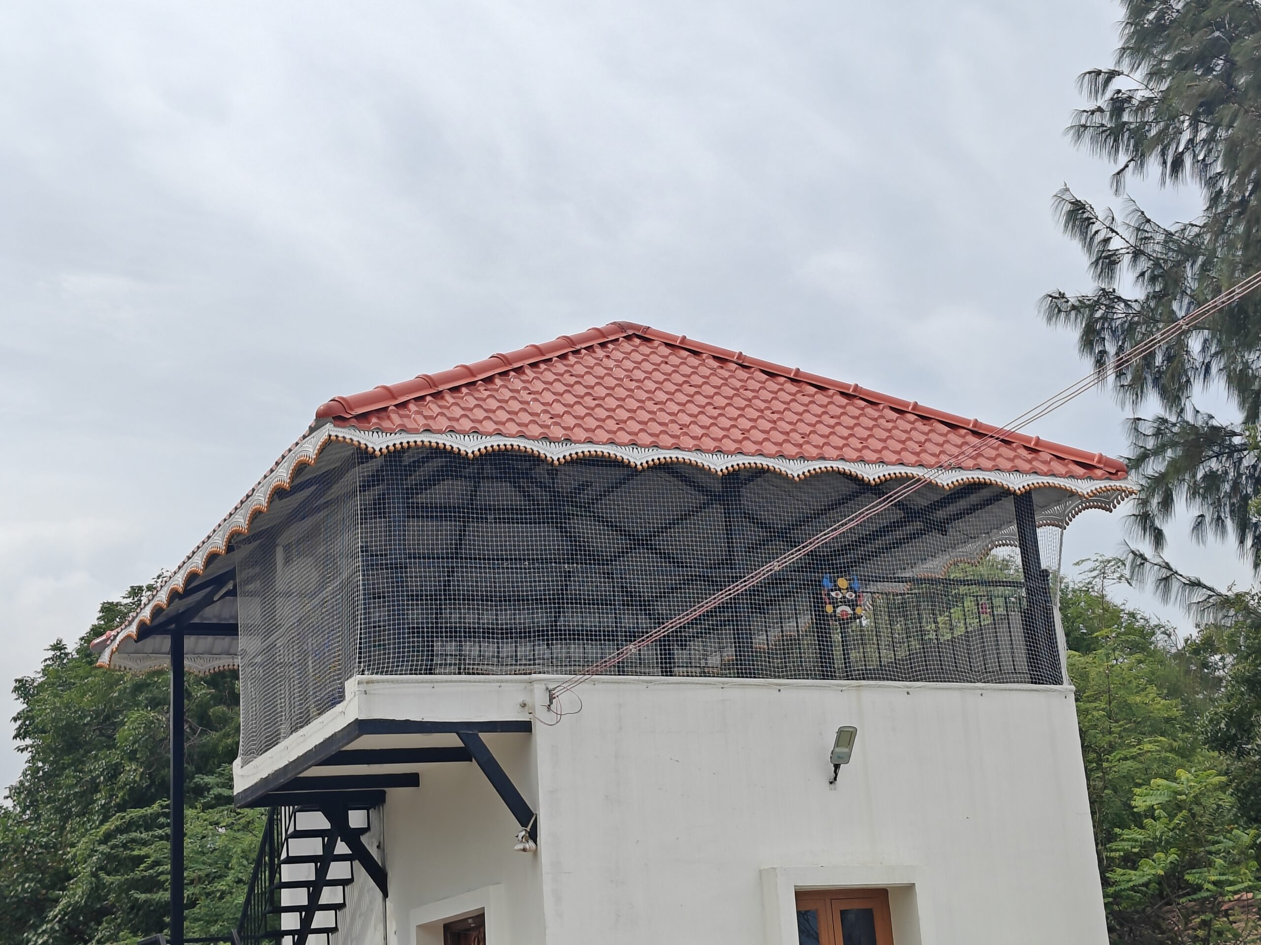 Terrace safety net installation in Chennai