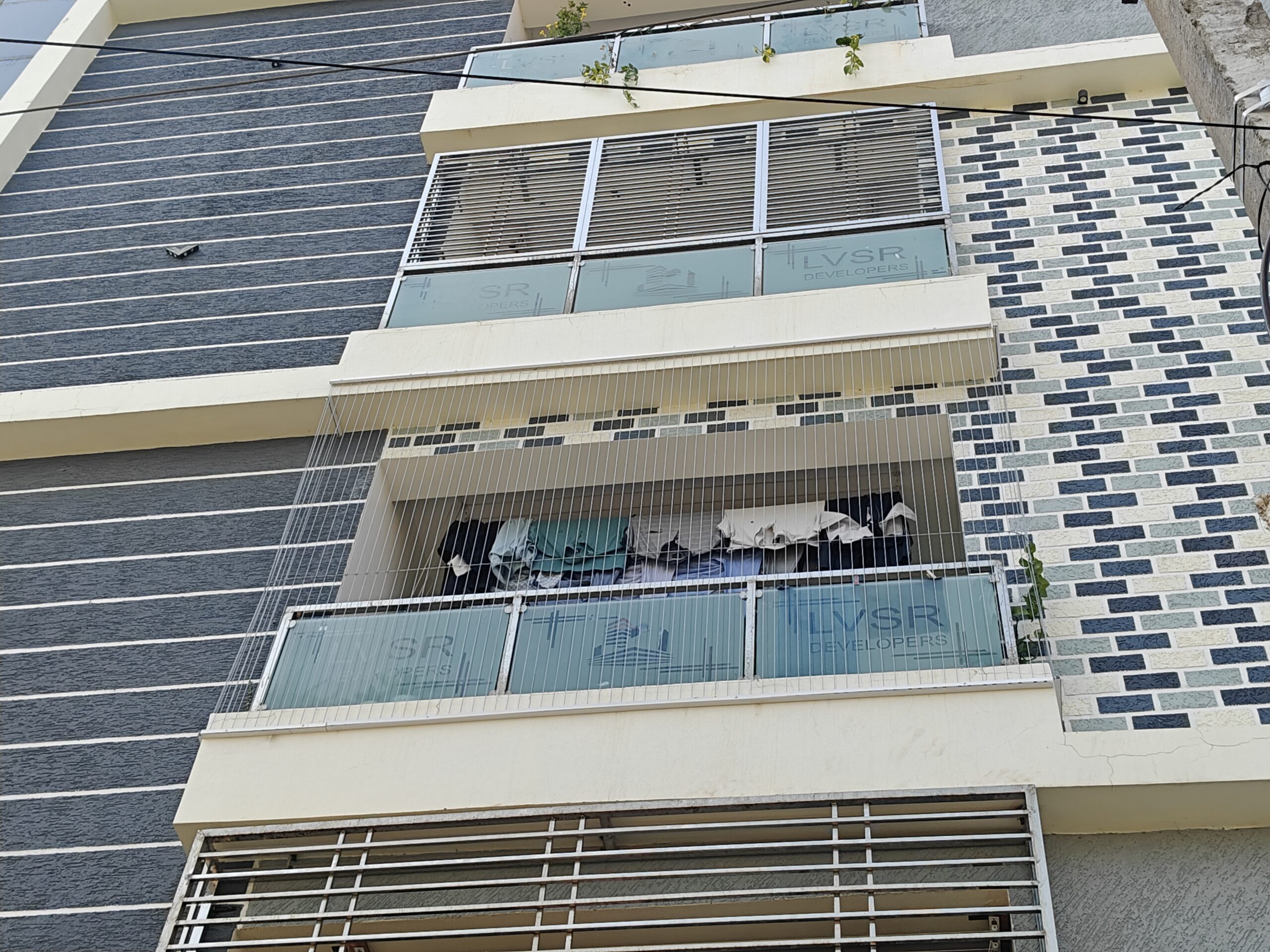 Apartment invisible grills installation service in Chennai