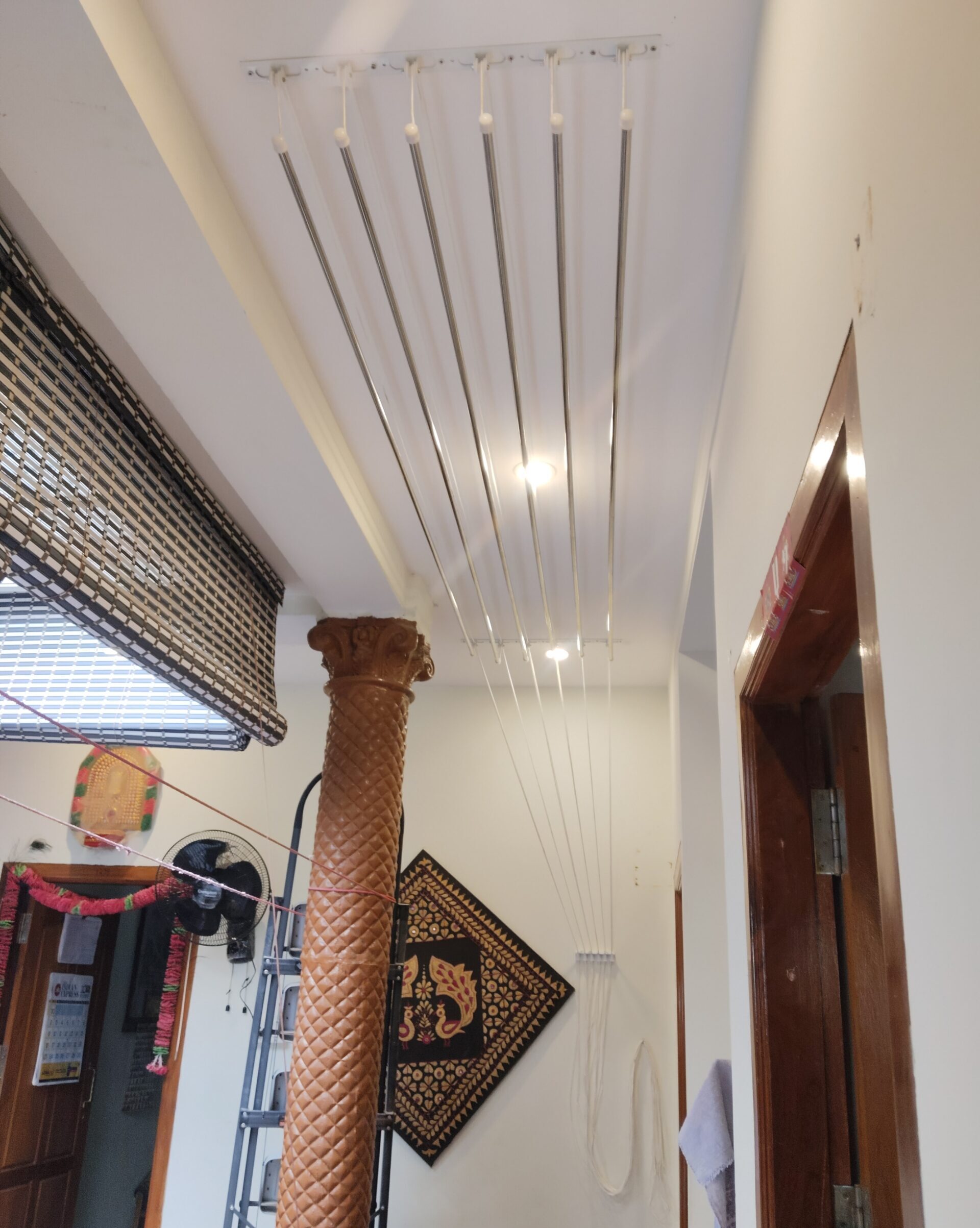 Cloth hanger installation in Chennai