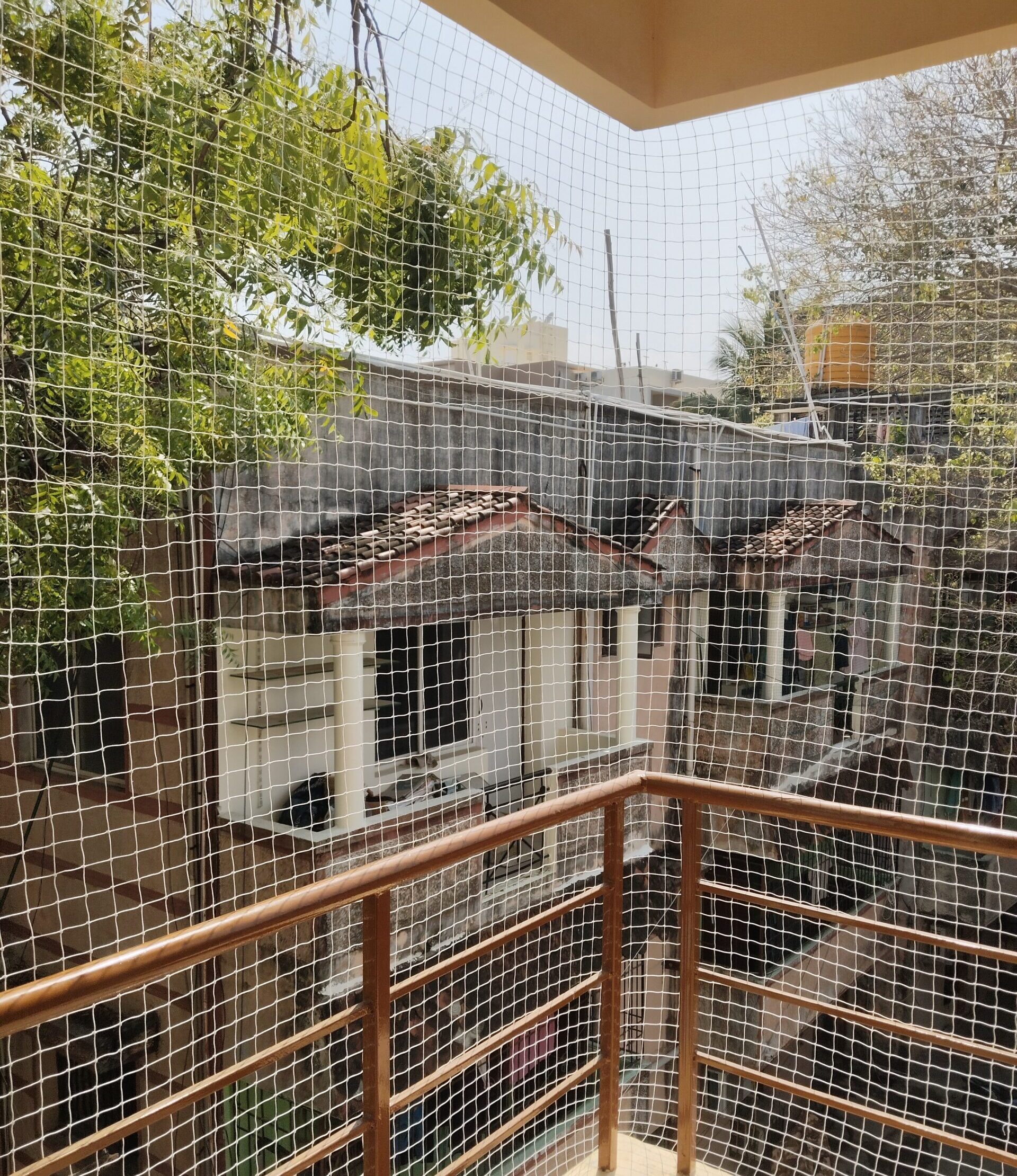 Professional pigeon nets installation in Chennai by GT Pigeon Safety Nets